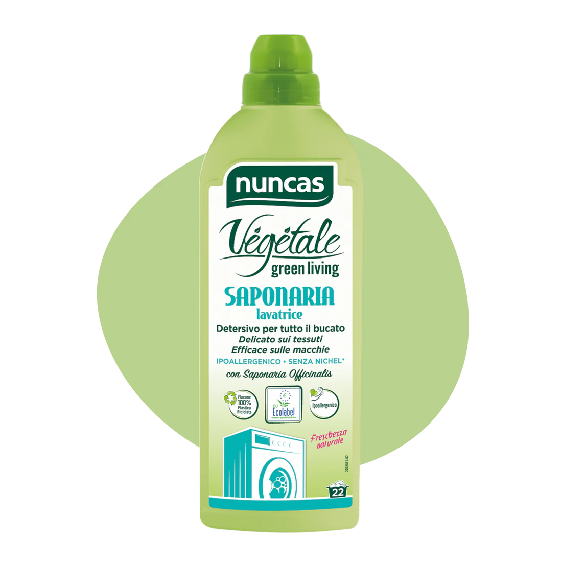 Nuncas - Vegetale Saponaria Lavatrice Lt.1