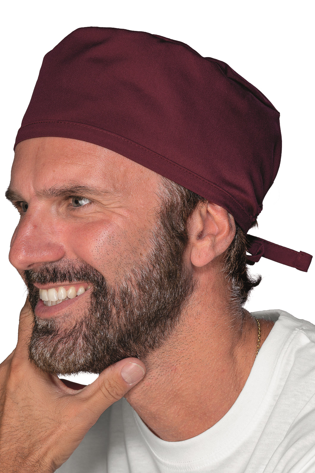 BANDANA HAVANA BORDEAUX 65% POLYESTER 35% Cotton