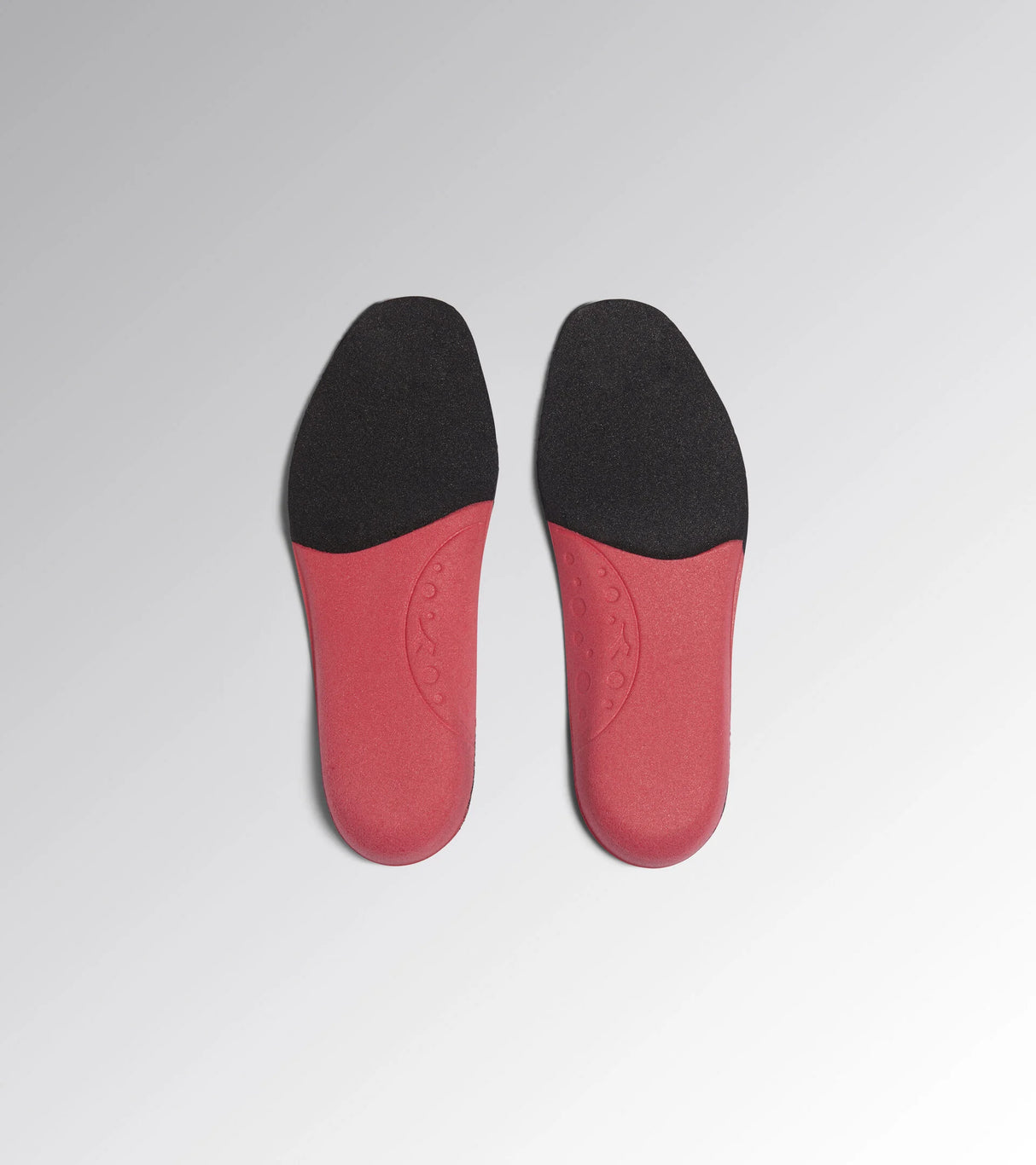 INSOLE PU ATHENA NERO FUMO/POMODORO