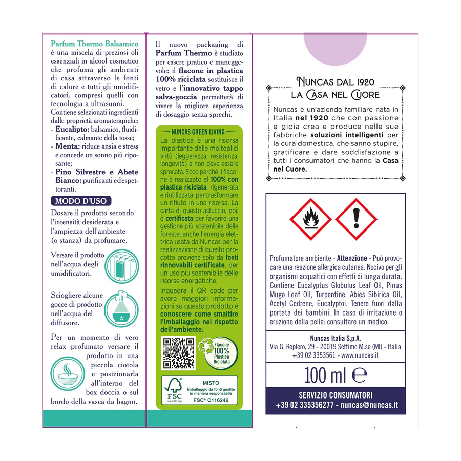Nuncas - Parfum Thermo Ml.100