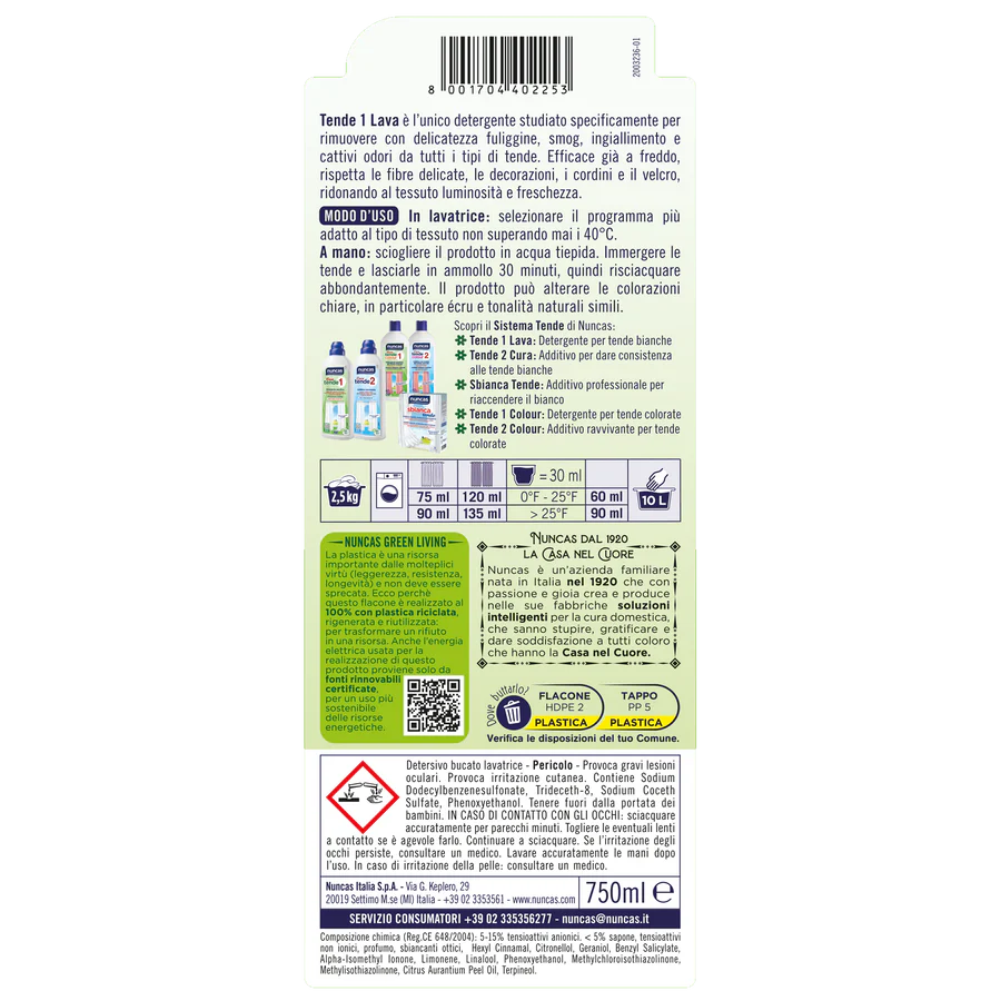 Nuncas - Lava Tende 1 ml.750