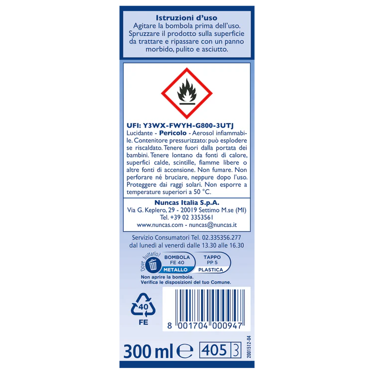 Nuncas - Luscom Crema Protettiva Pelle Ml.200