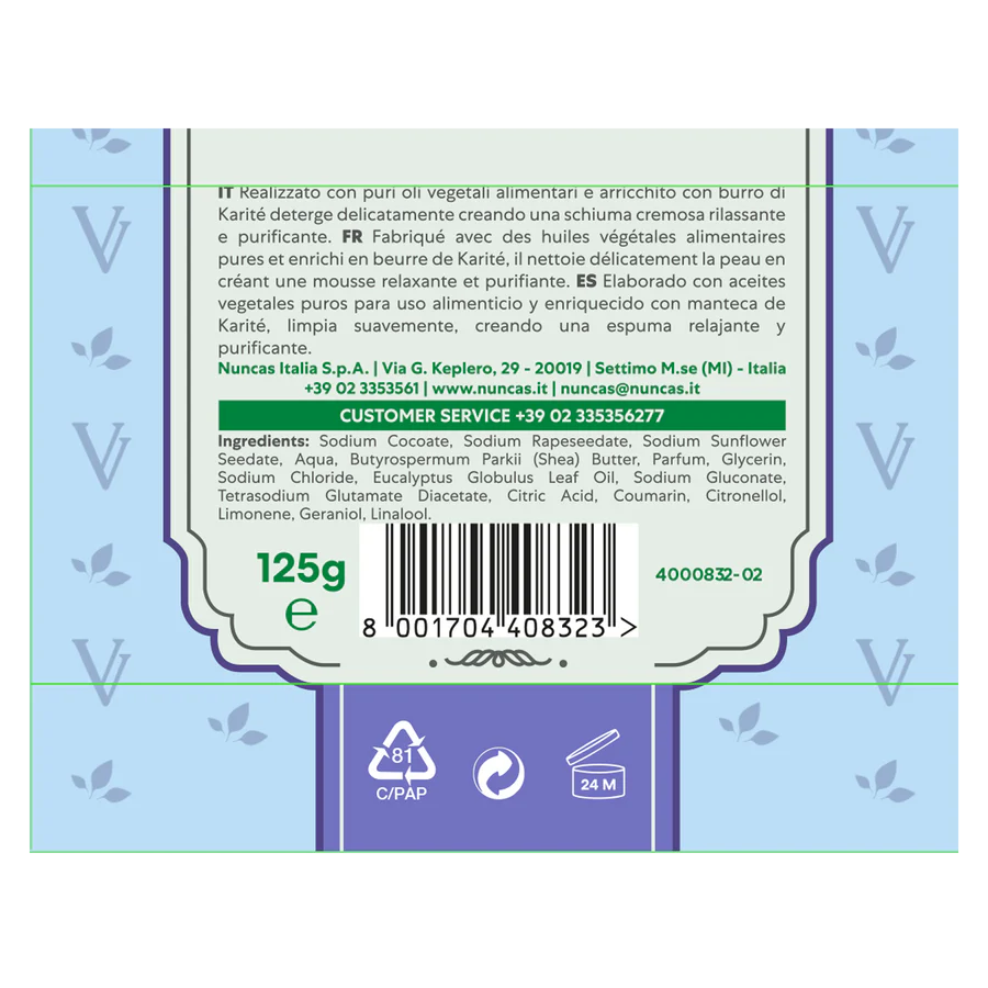 Nuncas - Saponi Cremosi Gr.125 Vittoria Verde