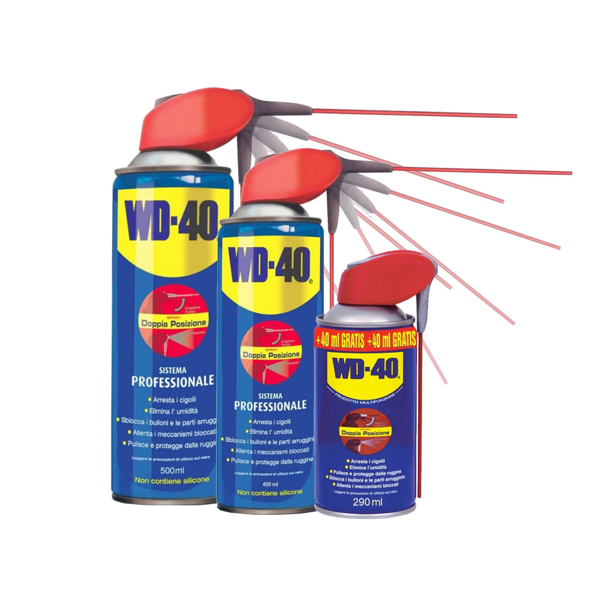 WD-40 - Sbloccante multifunzione doppio erogatore