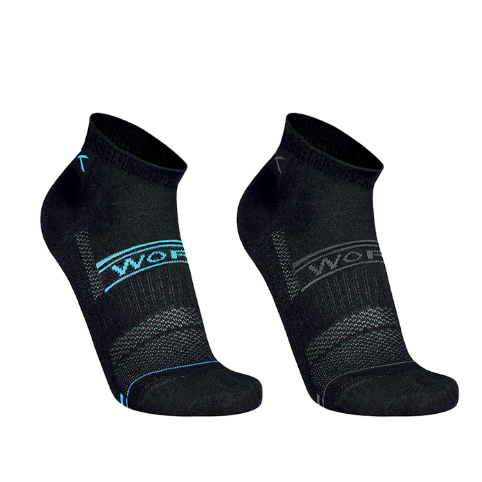 CALZA CORTA ODOUR FREE NERO