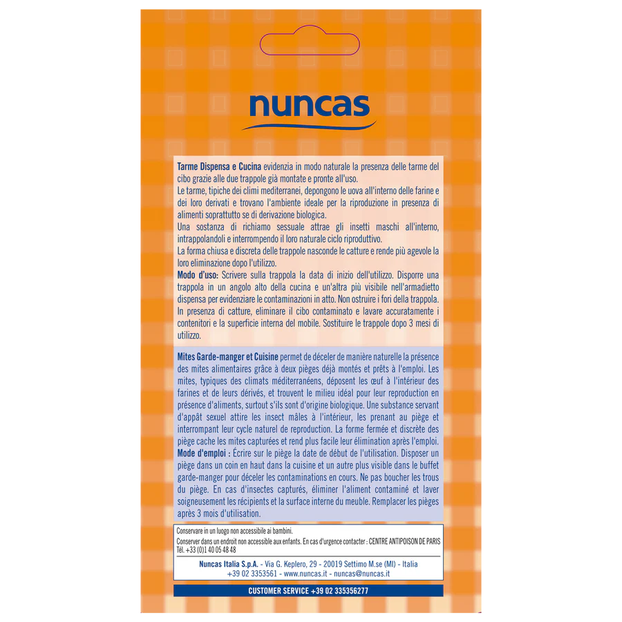 Nuncas - Antitarme Dispensa E cucina Pz2
