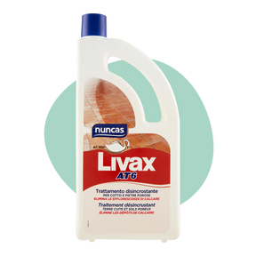 Nuncas Livax Trattamento Disincrostante AT6 Cotto e Pietre Porose - 1000ml