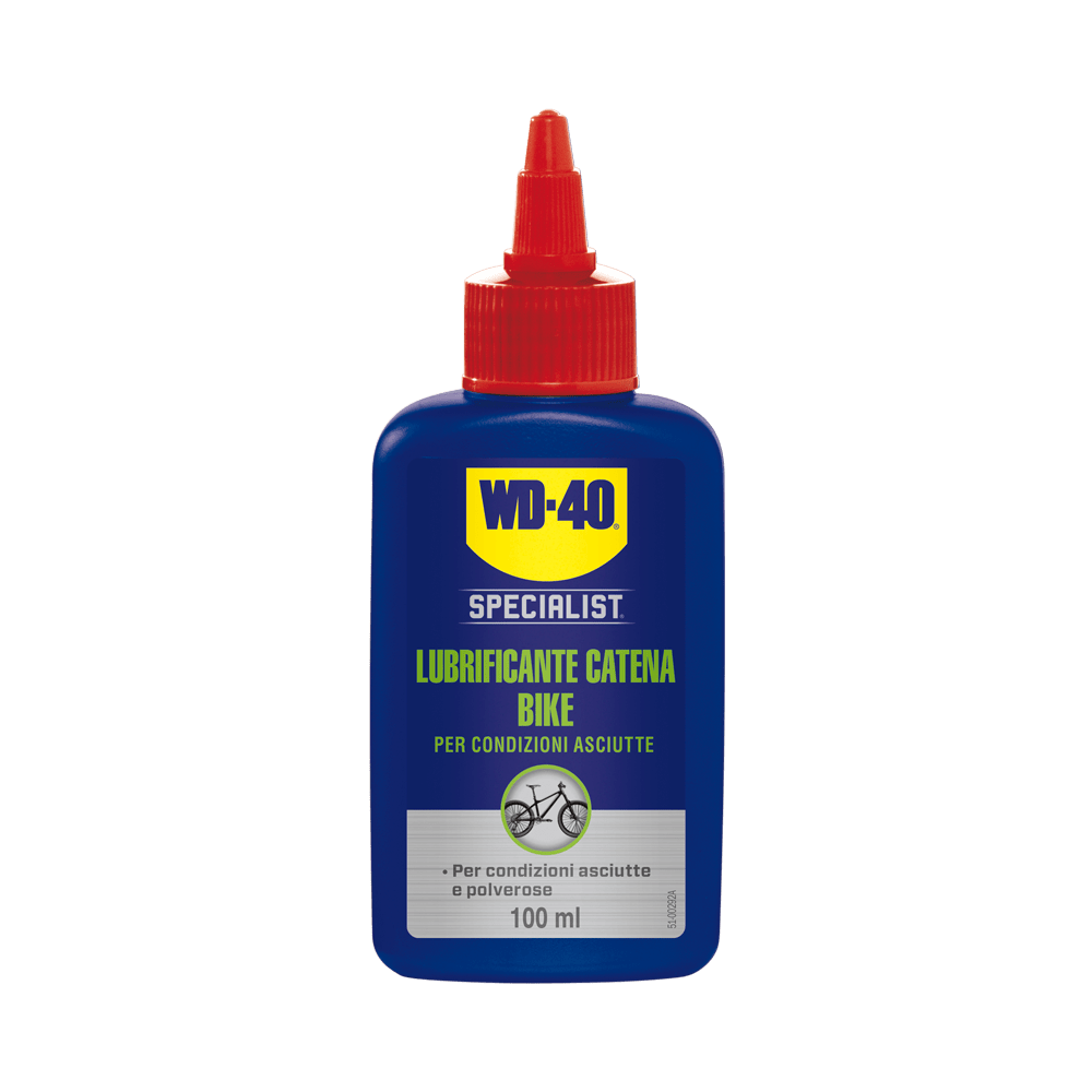 WD-40 Bici - Lubrificante catena ASCIUTTO 100ml
