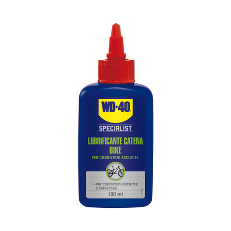 WD-40 Bici - Lubrificante catena ASCIUTTO 100ml