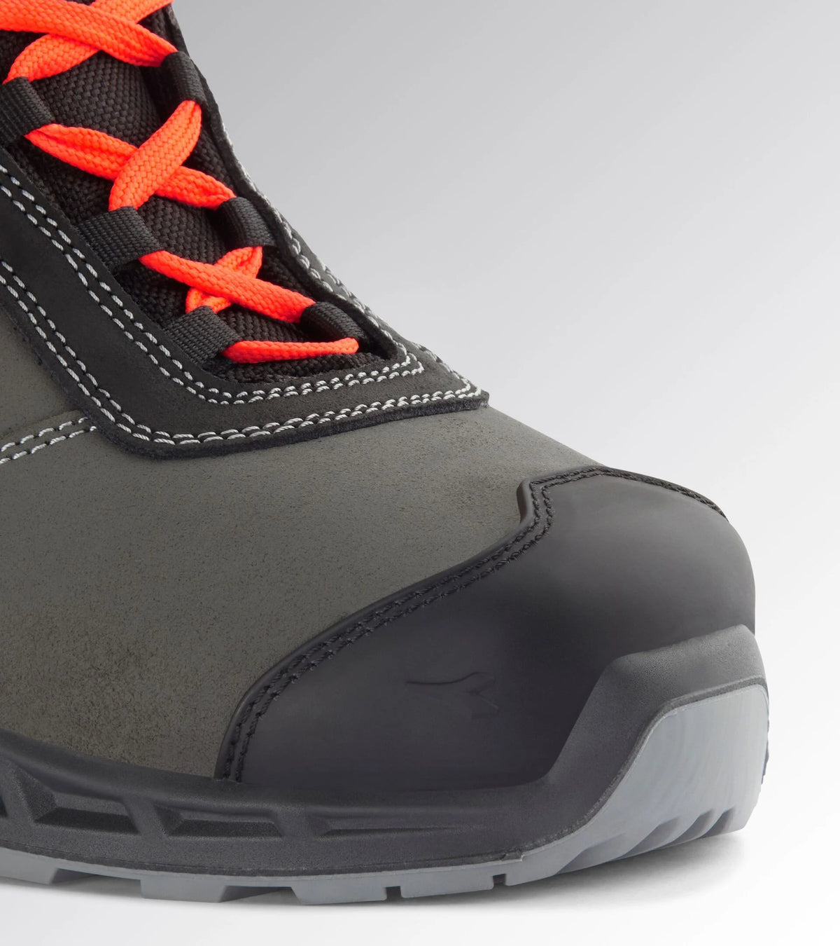 SCARPA DIADORA SHARK ALTA S3 SRC ESD NERO/ROSSO FLUO
