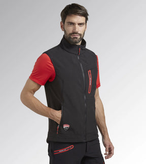 GILET DIADORA NERO DUCATI
