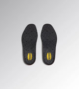 INSOLE PU ATHENA NERO FUMO/POMODORO