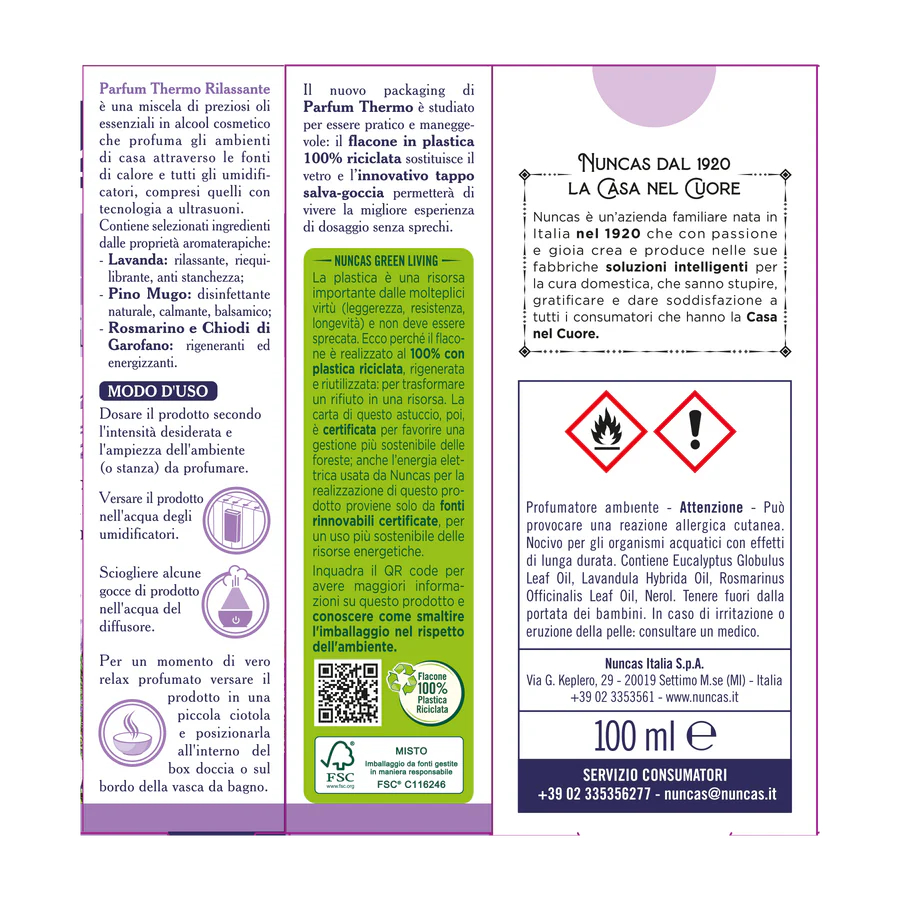 Nuncas - Parfum Thermo Ml.100