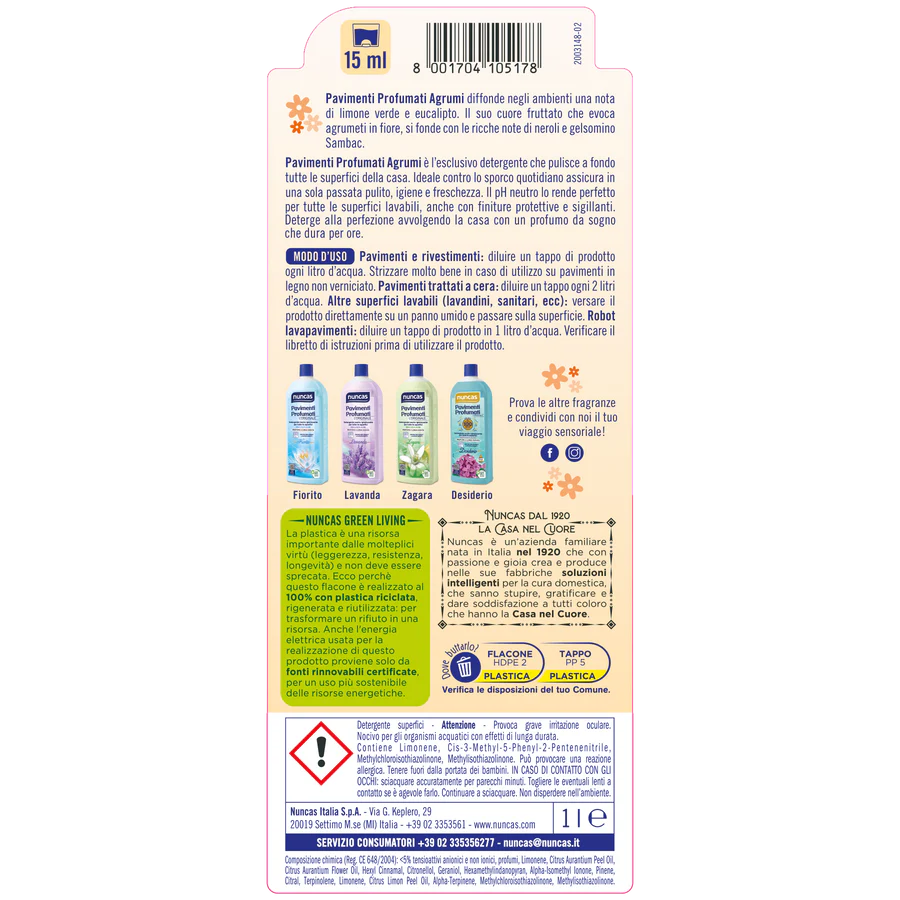 Multipack Pavimenti profumati – 3 x 1 L