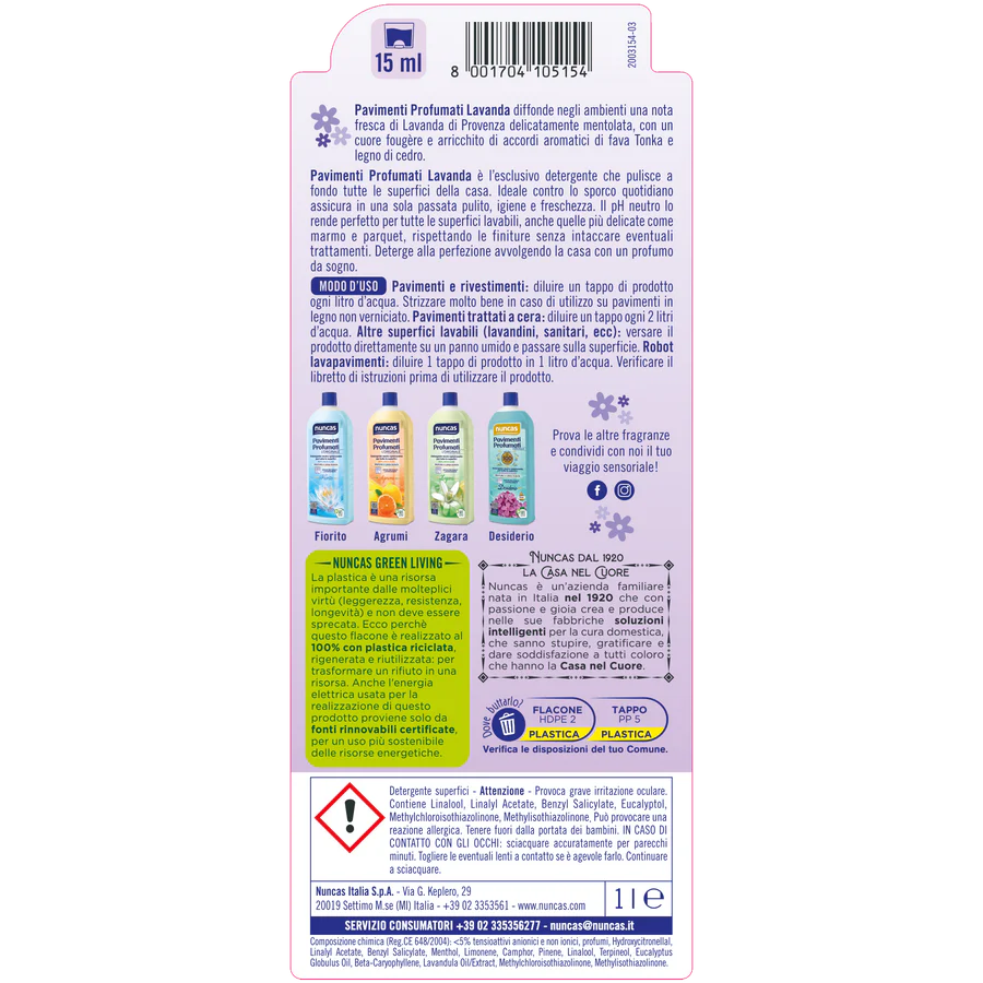 Multipack Pavimenti profumati – 3 x 1 L