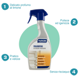 Nuncas - Frigorifero detergente antiodore Ml.500