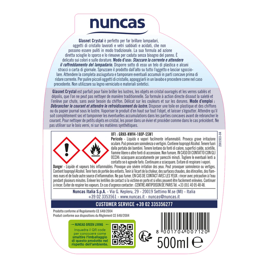Nuncas - Glasnet Crystal Ml.500