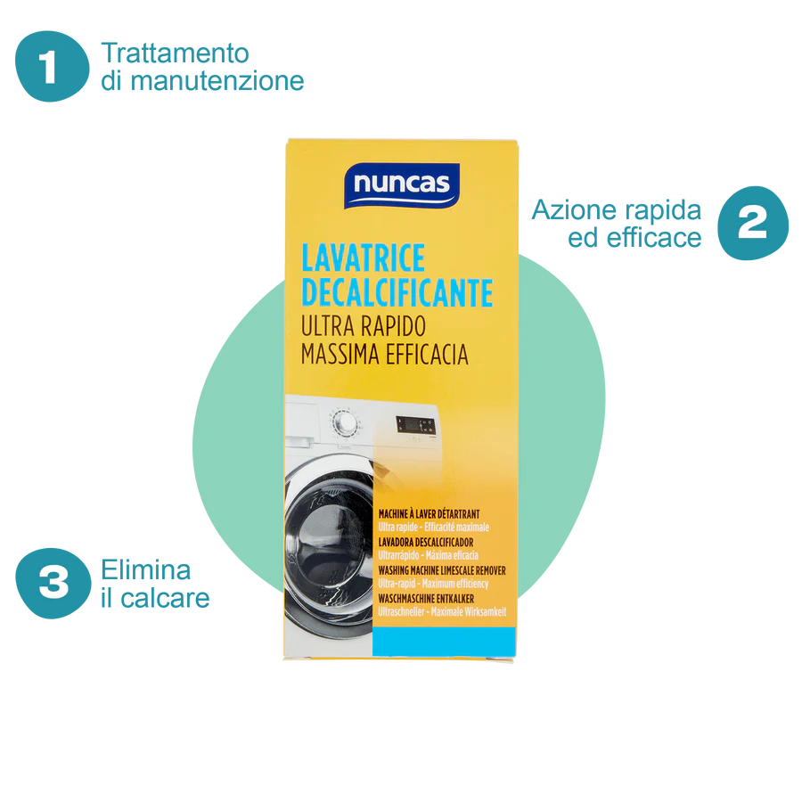 Nuncas - Lavatrice Decalcificante Ultra Rapido Gr.250