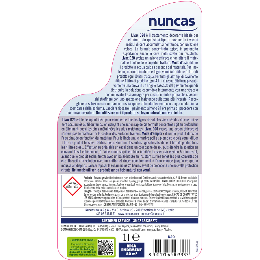 Nuncas - Livax D20 Lt.1