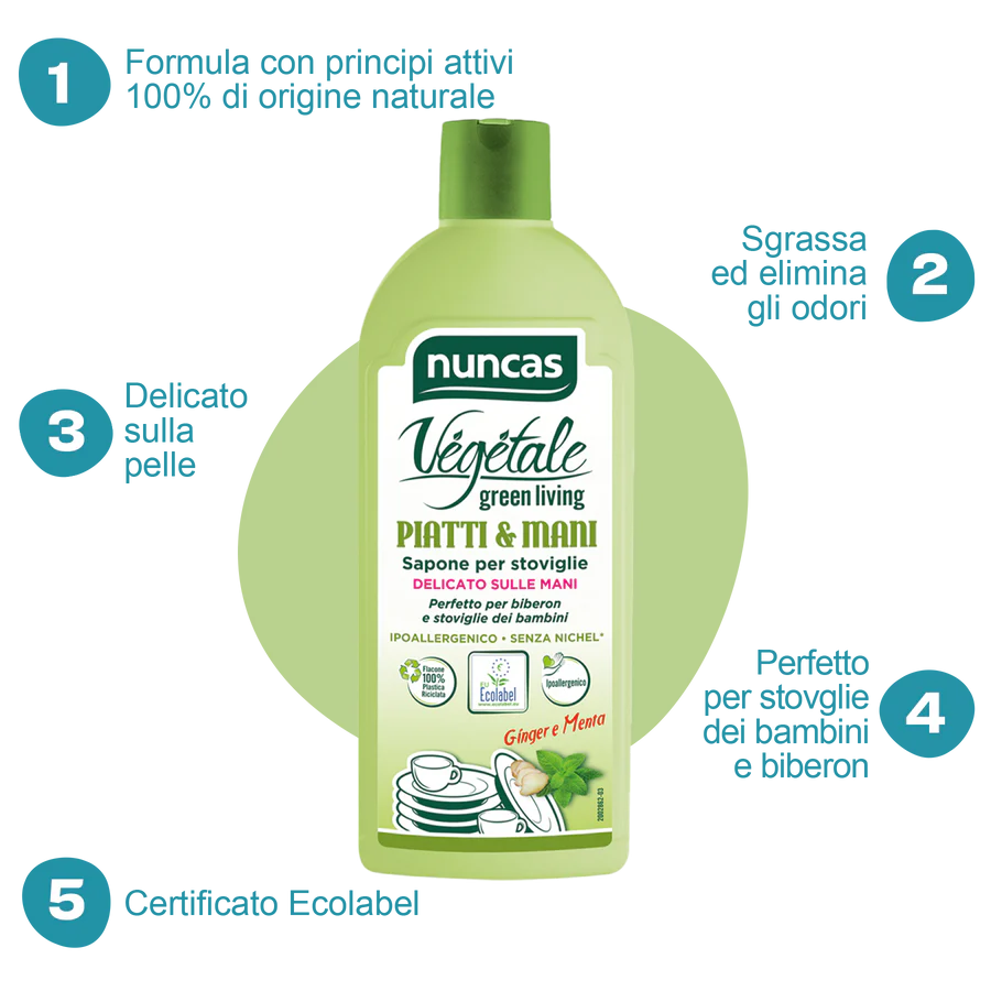 Multipack Vegetale piatti e mani – 3 x 500 ml