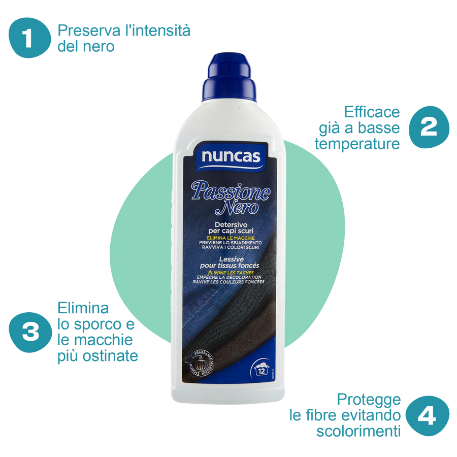 Passione Nero Detersivo Capi Scuri - 750ml