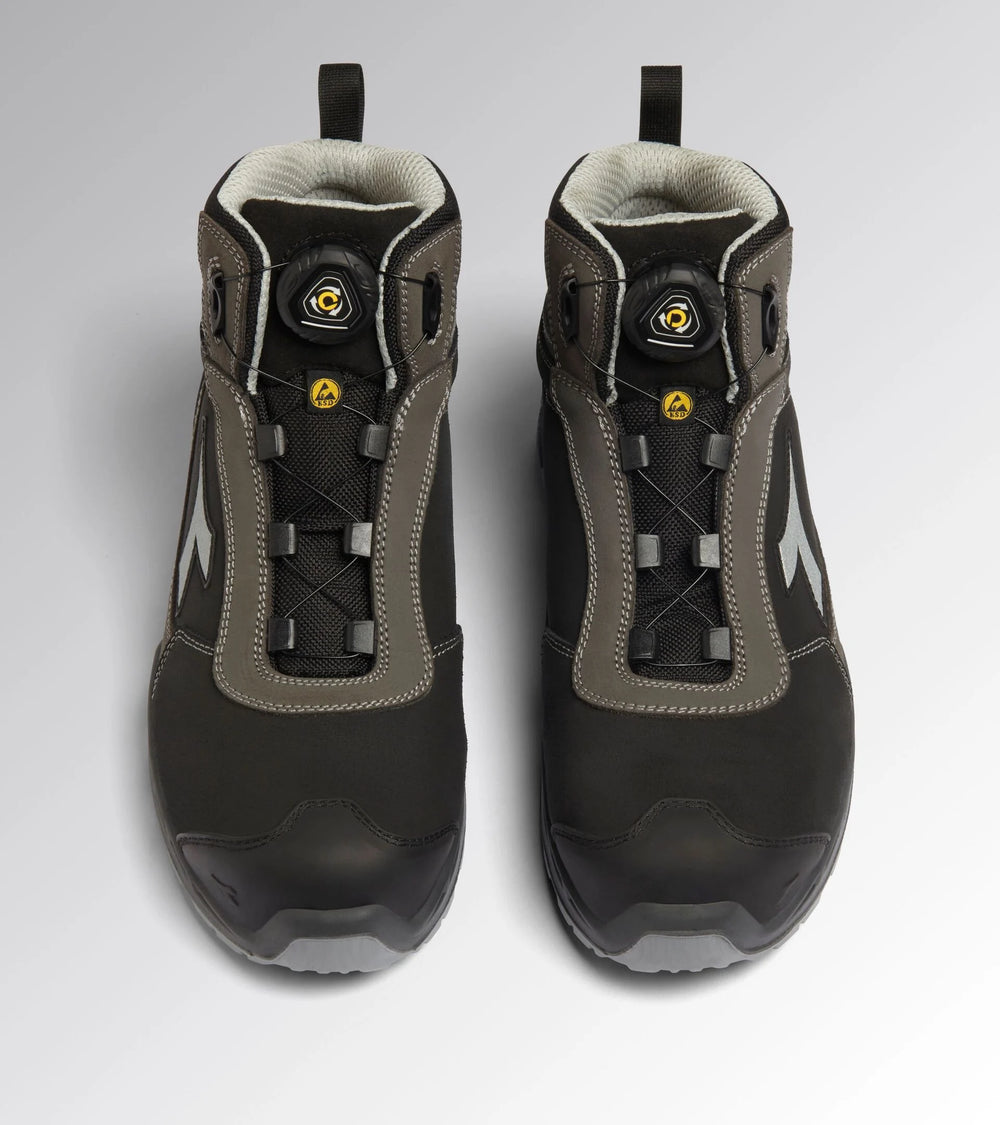 SCARPA DIADORA SHARK ALTA S3S FO SR SC ESD NERO/OMBRA