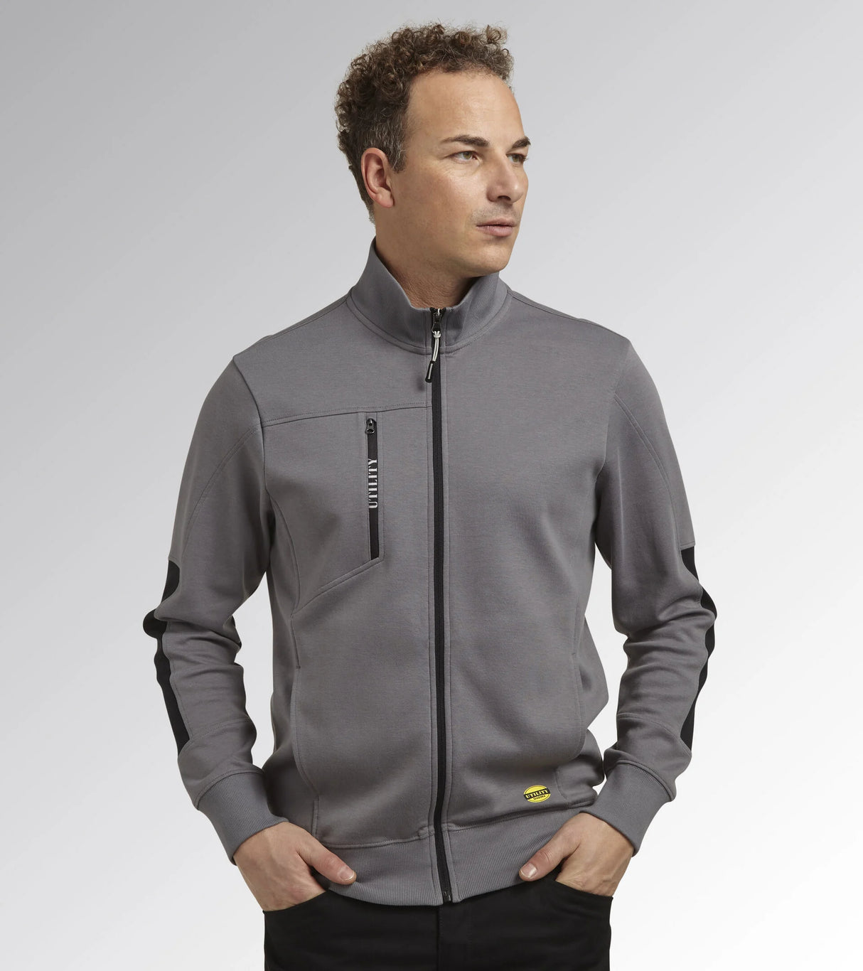 FELPA DIADORA SWEATSHIRT ZIP LITEWORK