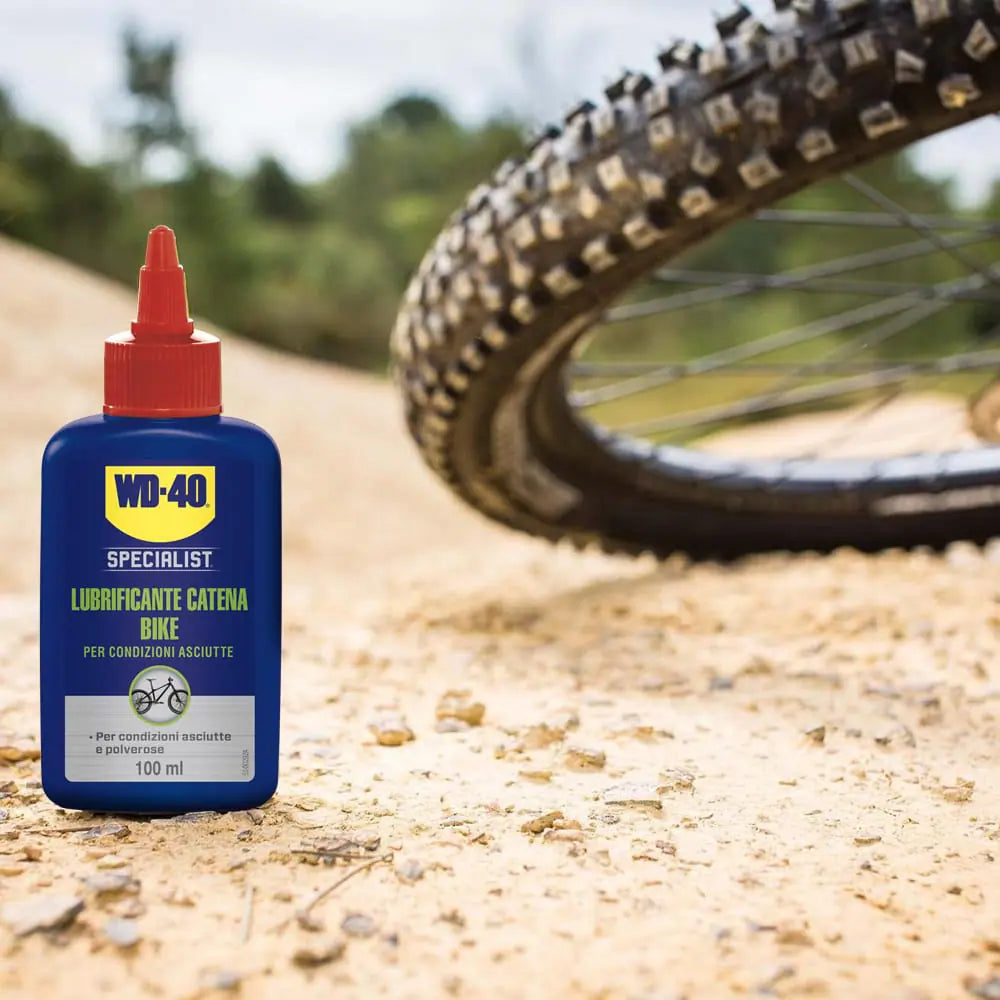 WD-40 Bici - Lubrificante catena ASCIUTTO 100ml